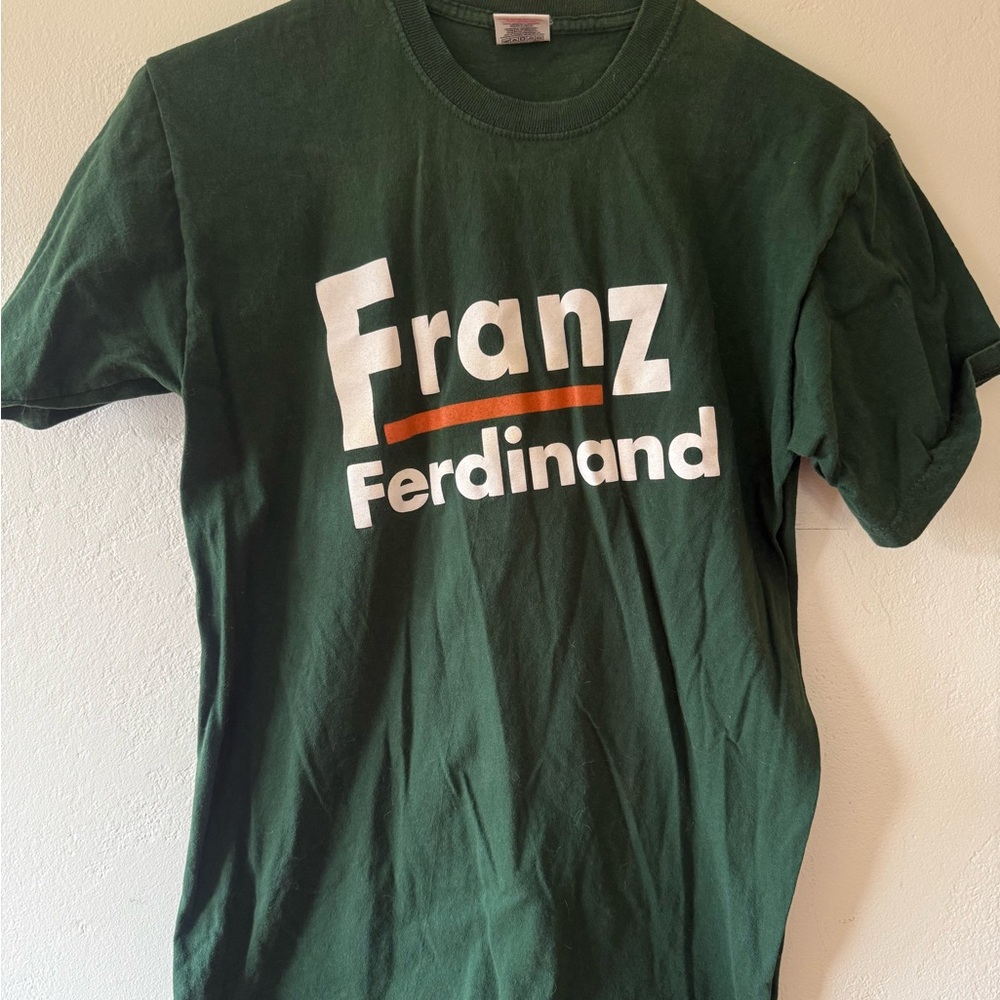 Franz Ferdinand 2004 Tour - Rainbow Club, Milan vintage t-shirt